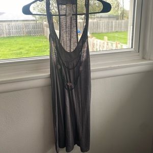 Tank top with necklace
